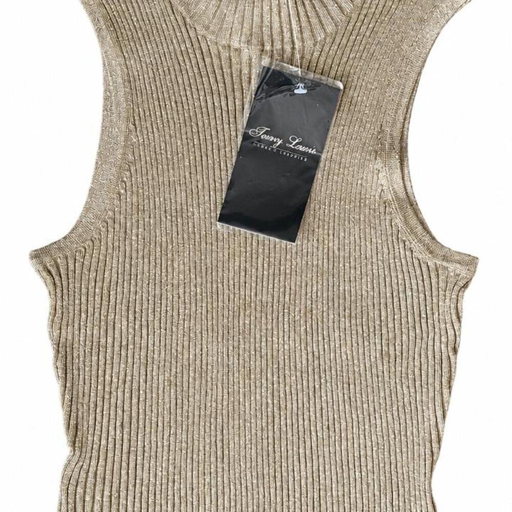 Terry lewis ribbed knit bodysuit